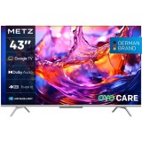 Televizor LED METZ 43MUD7000, 109 cm, Smart Google TV, 4K Ultra HD, Clasa F (Model 2024)