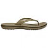 Slapi Crocs Crocband Flip Maro - Khaki, 48