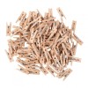 Set 100 clestisori rufe 25 mm natur, pentru activitati de creatie, PLAYBOX