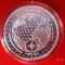 Moneda 1 oz 31grame necirculata din Argint pur 999 valoare 5$ capsula TERRA 2021