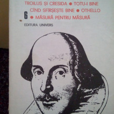 Shakespeare - Opere complete, vol. 6 (editia 1987)