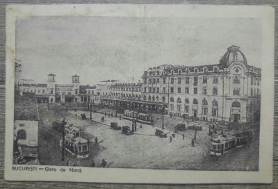 Bucuresti, Gara de Nord// CP Socec, 1907 foto