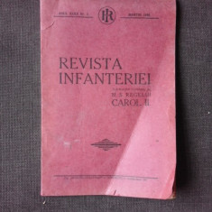 REVISTA INFANTERIEI, SUB INALTUL PATRONAJ AL M. S. REGELUI CAROL II NR.3/1936