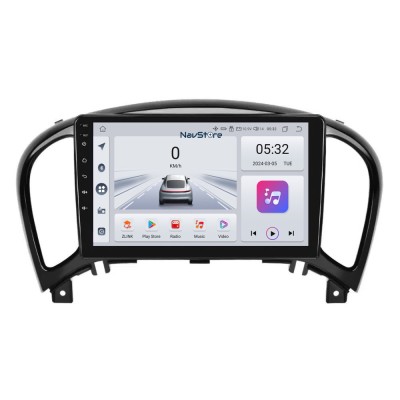 Navigatie Android Dedicata Nissan Juke (2010-2017), 9Inch, 4Gb Ram, 64Gb Stocare, Bluetooth, WiFi, Carplay foto