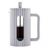 Infuzor din sticla, aparat pentru cafea, ceai sau ierburi, capacitate 600 ml, gri, Klausberg