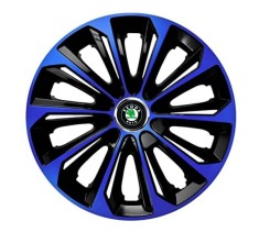 Set 4 capace roti Extra strong blue R16 pentru gama auto Skoda