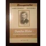 Marin Cosmescu; Ioan Dănilă - Dumitru Alistar - un ilustru cărturar moldovean