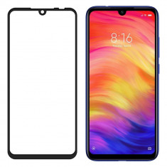 Folie Sticla Wozinsky Super Tough pentru Xiaomi Redmi 7, Full Screen, Full Glue, Negru foto