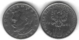 POLONIA 10 ZLOTI / ZLOTYCH 1984 , Boreslaw Prus , XF , KM 73