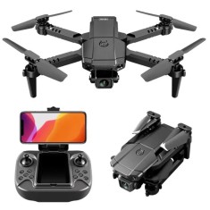 Mini Drona Hdrc S606 cu Telecomanda, Buton de Intoarcere Acasa si 2 Camere cu Transmisie pe Telefon