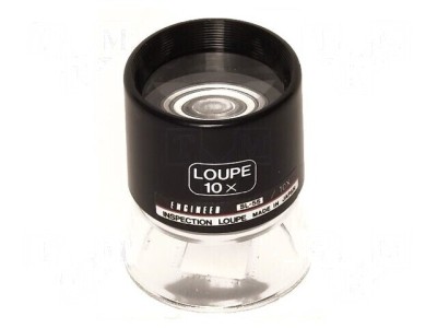 Lupă de Masă x10 cu Lentilă de &amp;Oslash;25mm SL-55 foto