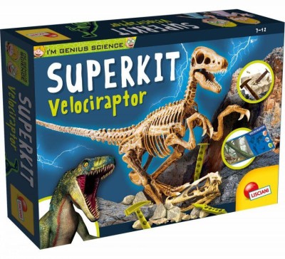 Experimentele micului geniu - Kit paleontologie Velociraptor foto