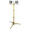 Lampa Santier LED Dedra 2x20W, 3000lm, Stativ Telescopic 70-150cm, IP65, 6500K, Lumina Rece