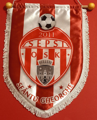 Fanion (protocol-oficial) fotbal - SEPSI OSK Sfantu-Gheorghe foto