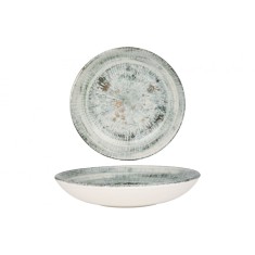 Bonna Farfurie ad&acirc;ncă - Odette - Porţelan - 23 cm 1000 cc - set de 6