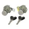 Set yale inchidere Mazda 626 (Ge), 1992-1996, cu 2 butuci blocare usa, stanga/dreapta, fata,