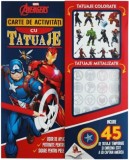 Marvel. Avengers. Carte de activitati cu tatuaje - Litera