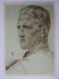 Rara!C.pos.ilustrator W.Willrich 1939:Comandantul tineretului german din Romania, Germania, Necirculata, Circulata, Printata