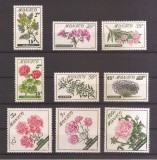 Monaco 1959 - Flori, cu supratipar, MNH, Nestampilat