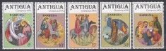 Barbuda 1976 - Crăciun - Timbre din Antigua supratipar &bdquo;BARBUDA&rdquo;, MNH