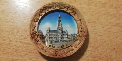 D3 - Magnet frigider - Tematica turism - Belgia 8 foto