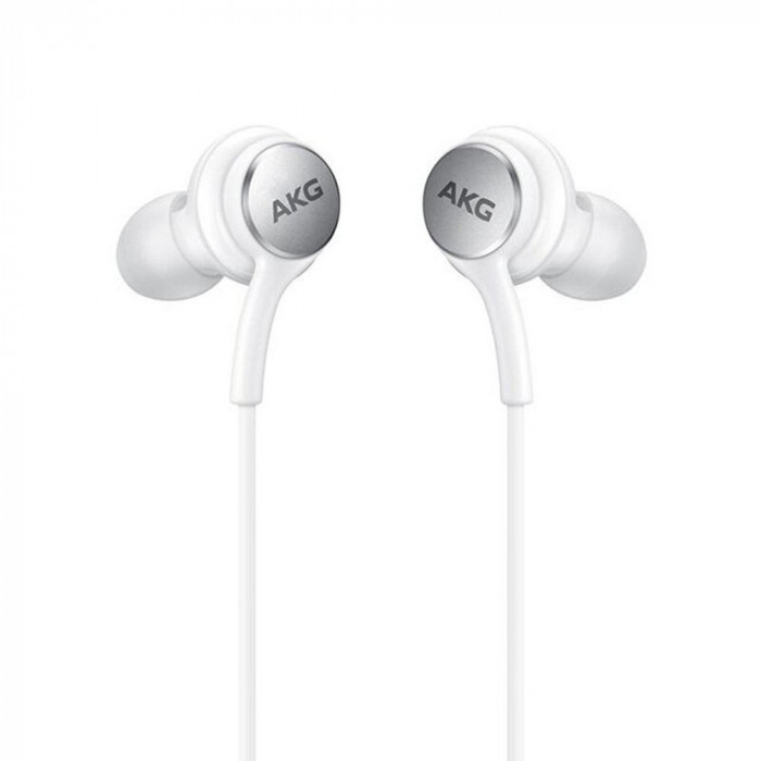 Casti Audio Type-C cu Microfon, 1.2m - Samsung (EO-IC100BWEGEU) - White (Blister Packing)