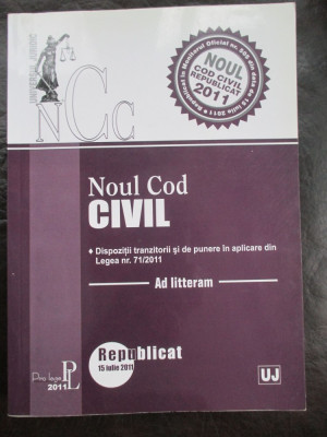 Noul cod civil foto