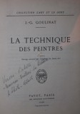 LA TEHNIQUE DES PEINTRES