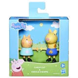 PEPPA PIG PRIETENI BUNI SET 2 FIGURINE PISICA CANDY SI GIRAFA GERALD SuperHeroes ToysZone