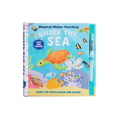 Magical Water Painting: Under the Sea: Art Activity Book Books for Family Travel Kid&amp;#039;s Coloring Books (Magic Color and Fade) foto
