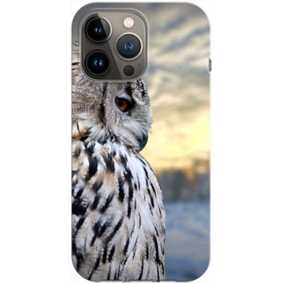 Husa compatibila cu Apple iPhone 14 Plus model Owl, Silicon, TPU, Viceversa foto
