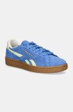 Reebok Classic sneakers din piele intoarsă Club C Grounds Uk 100201230