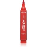 Oriflame The One Stain &amp; Stay ruj cu persistenta indelungata tip cariocă culoare Chili 2.5 g
