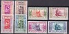 Dahomey 1961 arta populara MI 178-185 MNH, Nestampilat