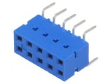 Soclu PCB Mamă Dubox 2,54mm 10-Pin Aurit Drept