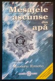 rara MESAJELE ASCUNSE din APA Masaru Emoto 187p ilustrata 2006 Apa reflecta ganduri cuvinte rugaciuni sentimente muzica 2006 Adevar Divin Stare caNoua