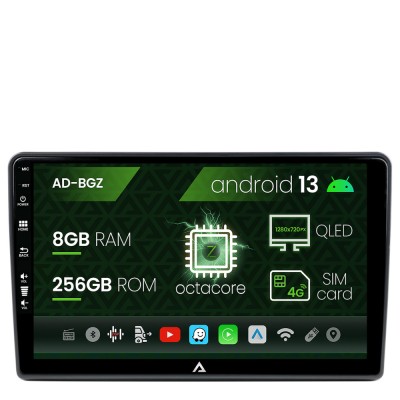 Navigatie Toyota Auris (2006-2012), Android 13, Z-Octacore 8GB RAM + 256GB ROM, 9 Inch - AD-BGZ9008+AD-BGRKIT091V2 foto