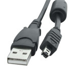 Cablu de date pentru Konica Minolta DiMAGE A1 A2 F100 F200 F300 X X20 X21 X31 Xg Xi Xt Z1 Z2 Panasonic Lumix DMC-FX5 DMC-LC50 DMC-LC70, Generic
