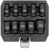 Set tubulare impact 1/2&#039;&#039;, 10-27 mm, 10 bucati in trusa
