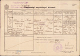 HST A1207 Extras registru căsătorii 1941 Oradea