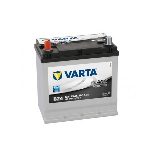 Acumulator VARTA 12V 45Ah/300A BLACK DYNAMIC (L+ borna standard) 219x135x225 B01 - flansa de montare 10.5 mm (pornire)