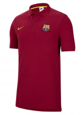 FC Barcelona tricou polo crest red - S foto