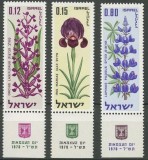 Israel 1970 - Flori, serie neuzata