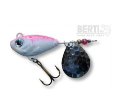 Spinertail Bertilure FISH-HELIC NR.4 COLORADO Culoare ALB ROZ FLUO 17 gr