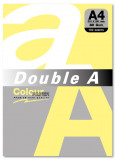 Hartie Color Pentru Copiator A4, 80g/mp, 100coli/top, Double A - Lemon Intens