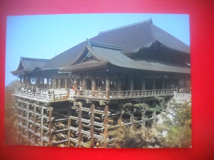 HOPCT 5267 TEMPLUL KIYOMIZU KYOTO -JAPONIA -ASIA-NECIRCULATA