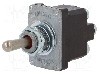 Intrerupator basculant, 3 pozitii, mod comutare (ON)-OFF-ON, DPDT, HONEYWELL - 2NT1-5