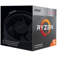 AMD CPU Desktop Ryzen 5 4C/8T 3400G (4.2GHz,6MB,65W,AM4) box, RX Vega 11 Graphics, with Wraith Stealth Cooler
