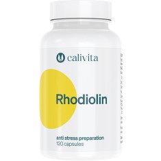 Rhodiolin Preparat Antistres cu Extract din Rhodiola Rosea Excelent Tonic Fizic si Psihic (120 capsule) - Calivita