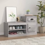 VidaXL Pantofar, gri sonoma, 100x42x60 cm, lemn prelucrat